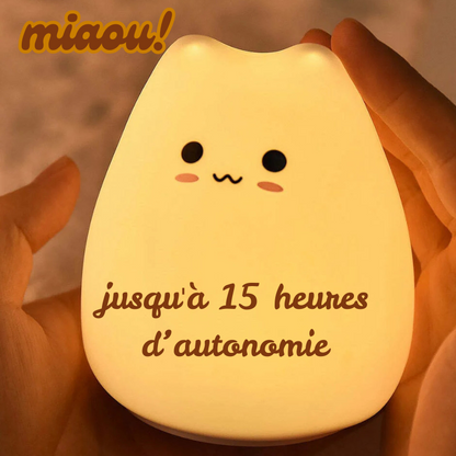 Lampe de chevet petit chat kawaii 😻